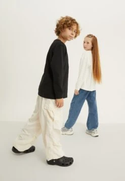 UNISEX 2 PACK - Long Sleeved Top - Black/off-white -Yourturn Shop 01f97279f01b47f1a1c379d54d75eb29