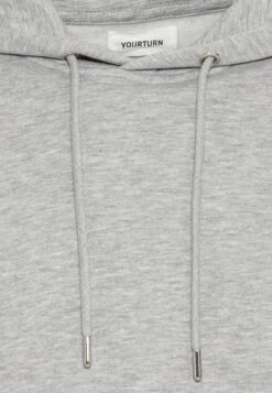 YOURTURN Unisex - Hoodie - Mottled Grey 7 YOURTURN Unisex - Hoodie - Mottled Grey -Yourturn Shop 046923917e3648a69f77e2fcf81104e1