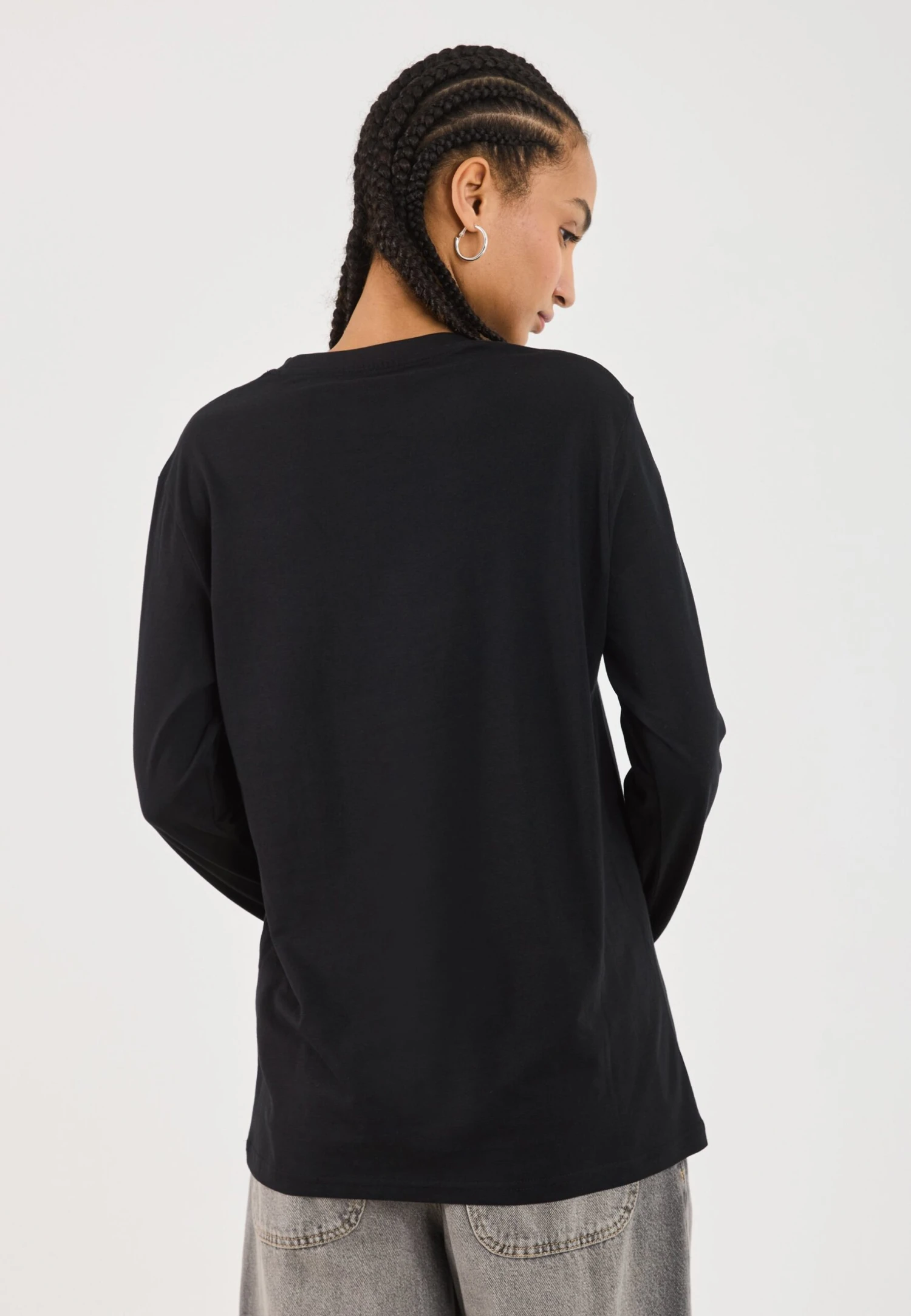 YOURTURN UNISEX 2 PACK - Long Sleeved Top - True Black 7 YOURTURN UNISEX 2 PACK - Long Sleeved Top - True Black - Image 5