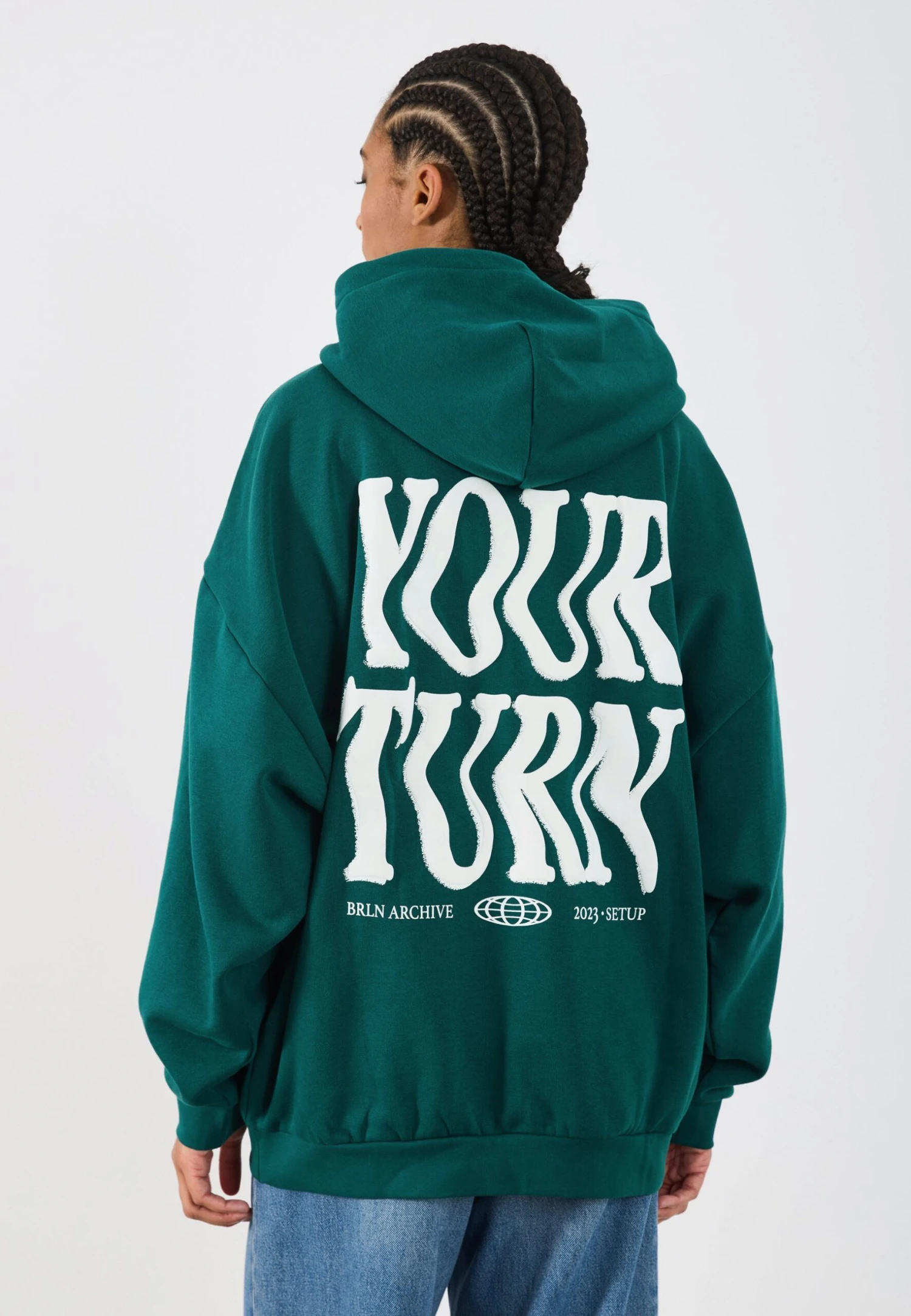 YOURTURN UNISEX - Sweatshirt - Botanical Green Tcx 7 YOURTURN UNISEX - Sweatshirt - Botanical Green Tcx - Image 5