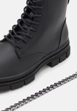 YOURTURN Unisex - Lace-Up Ankle Boots - Black 13 YOURTURN Unisex - Lace-Up Ankle Boots - Black -Yourturn Shop 061f8e7e2b4340cbad09ae0d48bde576