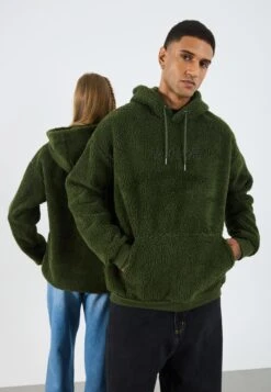 YOURTURN UNISEX - Hoodie - Dark Green