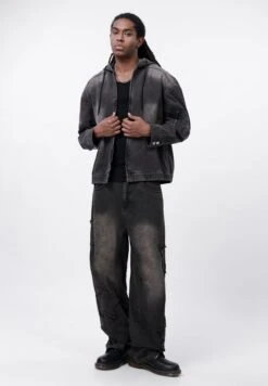 YOURTURN UNISEX - Denim Jacket - Black 12 YOURTURN UNISEX - Denim Jacket - Black -Yourturn Shop 07c456fde9004253bb15ef1e1c6c62cf