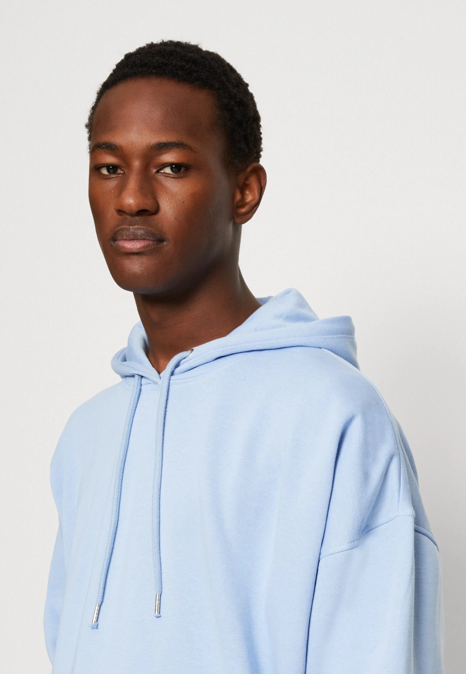 YOURTURN Super Oversized Unisex - Hoodie - Light Blue 6 YOURTURN Super Oversized Unisex - Hoodie - Light Blue - Image 4