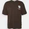 YOURTURN Graphic Tee Unisex - Print T-Shirt - Brown -Yourturn Shop 08d5e85cc49744139e8d68e02a0fcb31