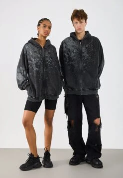 YOURTURN UNISEX - Zip-up Sweatshirt - Gray