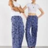 YOURTURN UNISEX - Cargo Trousers - Blue 2 YOURTURN UNISEX - Cargo Trousers - Blue -Yourturn Shop 094abc17337e434f9b57ebf9cf757e86