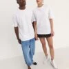 YOURTURN 2 PACK UNISEX BASIC OVERSIZED T-SHIRT - Basic T-shirt - White 1 YOURTURN 2 PACK UNISEX BASIC OVERSIZED T-SHIRT - Basic T-shirt - White -Yourturn Shop 0a327faaef084f608b1fb6ba030dcfb7