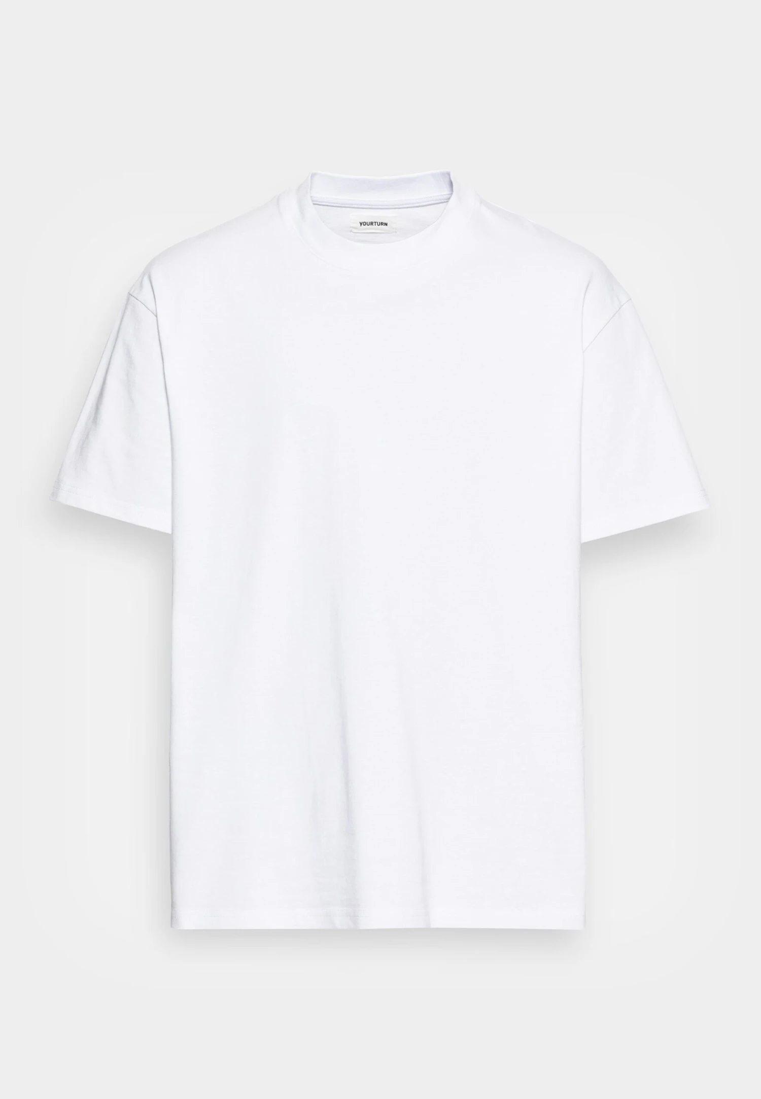 YOURTURN Heavy Weight Tee Unisex - Basic T-Shirt - White 6 YOURTURN Heavy Weight Tee Unisex - Basic T-Shirt - White - Image 4