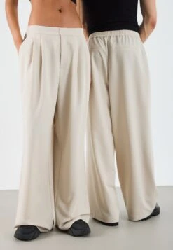 YOURTURN UNISEX - Trousers - Stone