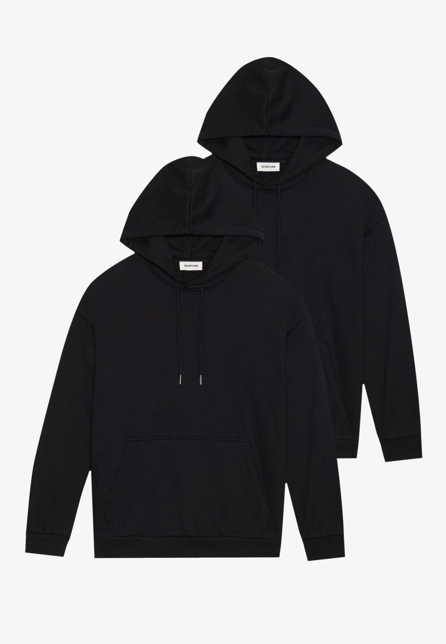 YOURTURN UNISEX 2 PACK - Sweatshirt - Black/grey 18 YOURTURN UNISEX 2 PACK - Sweatshirt - Black/grey - Image 16