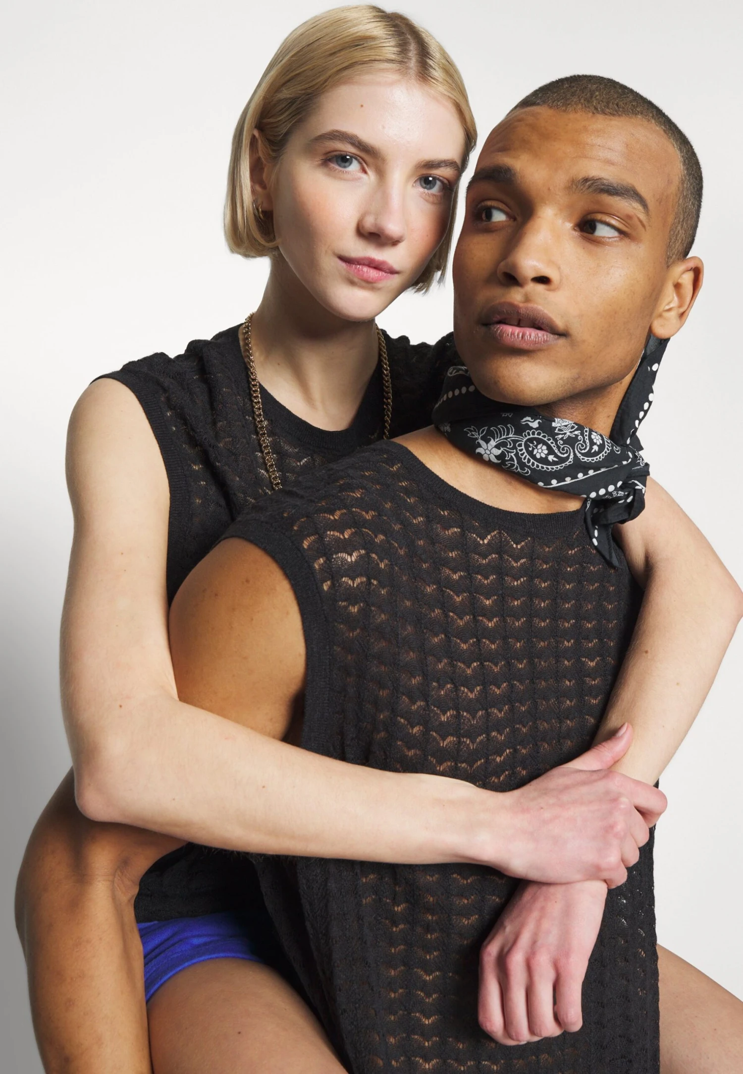 YOURTURN Sheer- Jumper - Black 6 YOURTURN Sheer- Jumper - Black - Image 4