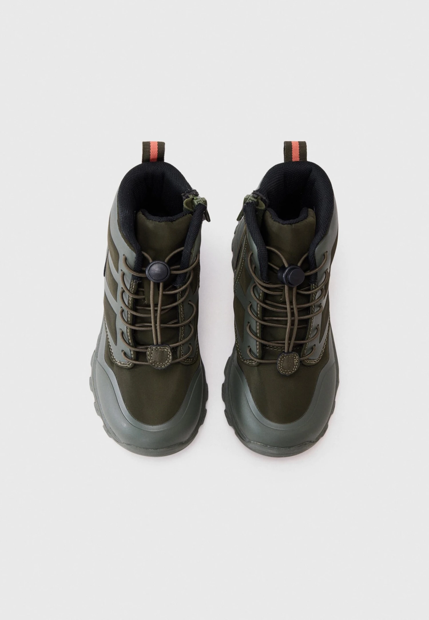 UNISEX - Lace-up Ankle Boots - Khaki 6 UNISEX - Lace-up Ankle Boots - Khaki - Image 4