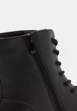 YOURTURN Lace-Up Ankle Boots - Black -Yourturn Shop 0db849e6441941bba0625771352e5e65