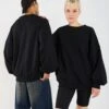 YOURTURN OVERSIZE BASIC CREWNECK UNISEX - Sweatshirt - True Black 2 YOURTURN OVERSIZE BASIC CREWNECK UNISEX - Sweatshirt - True Black -Yourturn Shop 0ecc1881d7894ea08d6cb9c71516e6b7