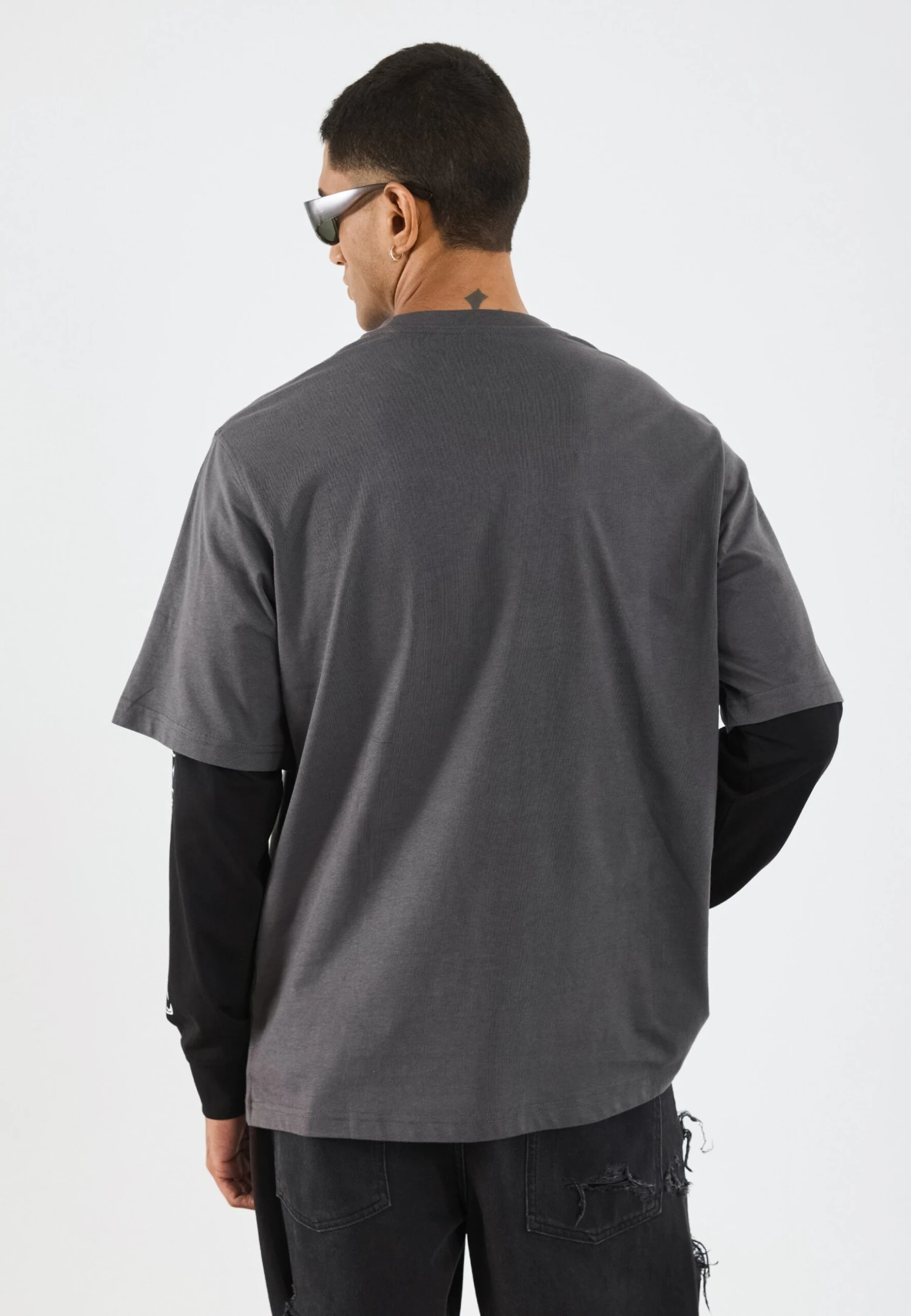 YOURTURN UNISEX - Long Sleeved Top - Asphalt 7 YOURTURN UNISEX - Long Sleeved Top - Asphalt - Image 5