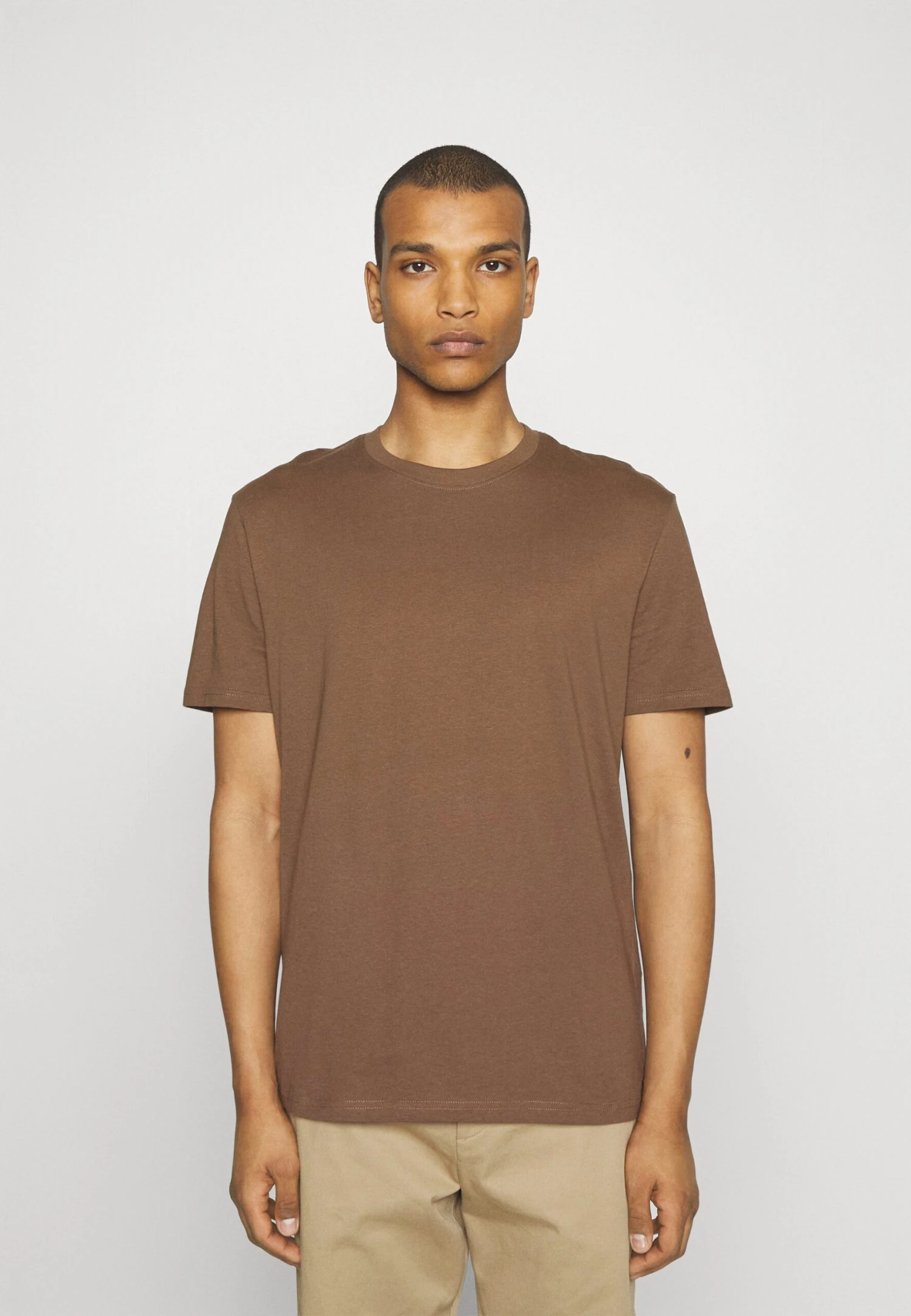 YOURTURN Unisex 5 Pack - Basic T-Shirt - Light Blue/Blue/Stone 4 YOURTURN Unisex 5 Pack - Basic T-Shirt - Light Blue/Blue/Stone - Image 2