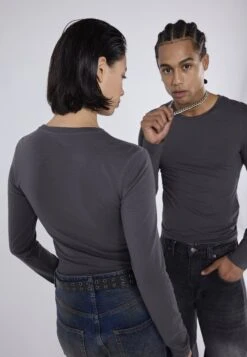 YOURTURN 2 PACK UNISEX - Long Sleeved Top - Dark Grey/black 16 YOURTURN 2 PACK UNISEX - Long Sleeved Top - Dark Grey/black -Yourturn Shop 127eb4b124e847d7af42ff2698255789