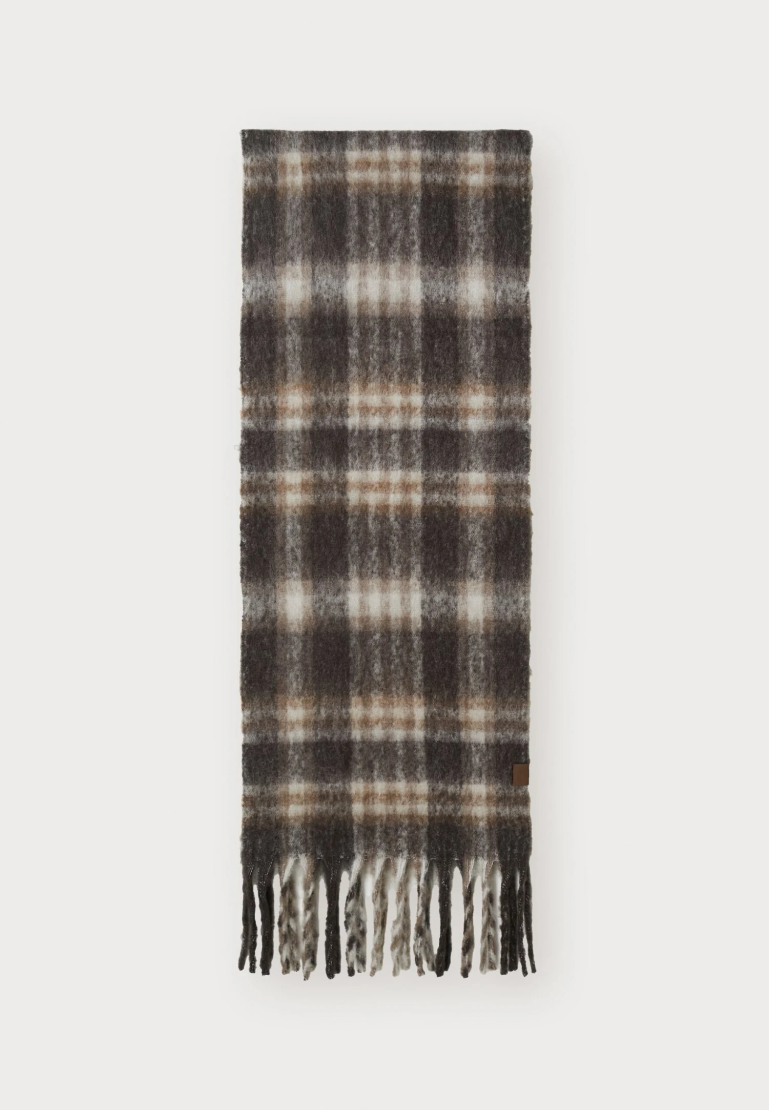 YOURTURN UNISEX - Scarf - Brown/camel/grey 3 YOURTURN UNISEX - Scarf - Brown/camel/grey