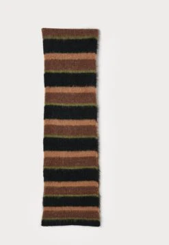 YOURTURN UNISEX - Scarf - Brown/black/green