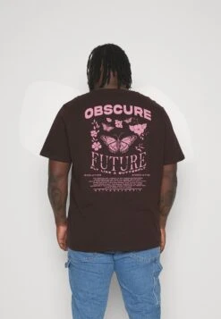 YOURTURN Print T-Shirt - Dark Brown 10 YOURTURN Print T-Shirt - Dark Brown -Yourturn Shop 13116ad3a1c34e15a12a2ff09004abbc