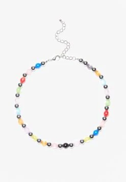 YOURTURN UNISEX 2 PACK - Necklace - Silver-coloured -Yourturn Shop 13ffe395987e4c5783a999372c1fb467