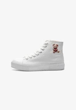 YOURTURN UNISEX - High-top Trainers - White