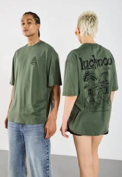 YOURTURN UNISEX - Print T-shirt - Thyme 13 YOURTURN UNISEX - Print T-shirt - Thyme -Yourturn Shop 190874dcbaa043aa9f8329107f9dc839