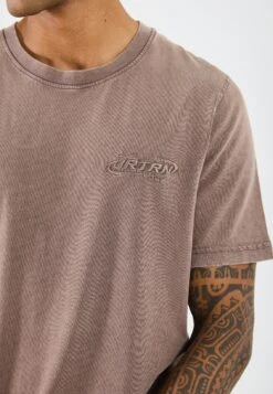 YOURTURN UNISEX - Print T-shirt - Washed Brown -Yourturn Shop 1c567cc5edda415cb452c4539efc4d8e