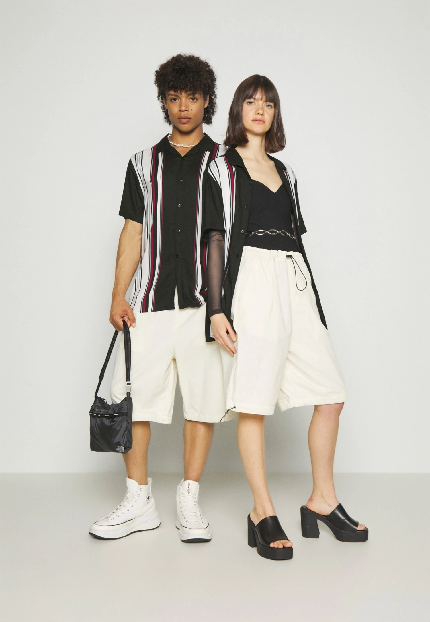 YOURTURN Bowling Unisex - Button-Down Blouse 4 YOURTURN Bowling Unisex - Button-Down Blouse - Image 2