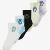 UNISEX 5 PACK - Socks - White/black/blue