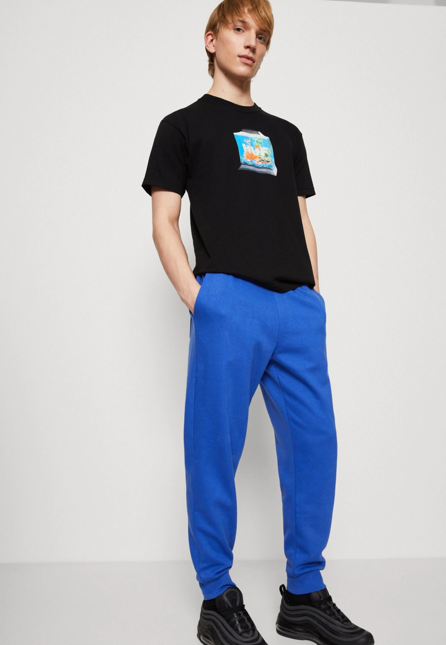 YOURTURN Unisex - Tracksuit Bottoms - Blue 6 YOURTURN Unisex - Tracksuit Bottoms - Blue - Image 4