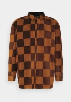 YOURTURN Unisex - Button-Down Blouse - Brown 12 YOURTURN Unisex - Button-Down Blouse - Brown -Yourturn Shop 2ad0a3c663ac467a9105965b79f61a16