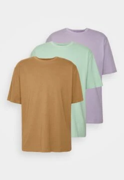 YOURTURN 3Pack Unisex - Basic T-Shirt - Light Green/Lilac/Light Brown 16 YOURTURN 3Pack Unisex - Basic T-Shirt - Light Green/Lilac/Light Brown -Yourturn Shop 2ed8114ce3474a2bb4c76e33887aa7fd