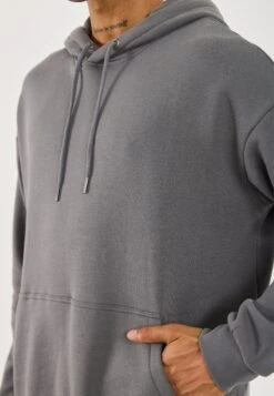 YOURTURN UNISEX - Hoodie - Mottled Dark Grey -Yourturn Shop 31c8a2c5b0ff400aa8dcaa7fc2461a75