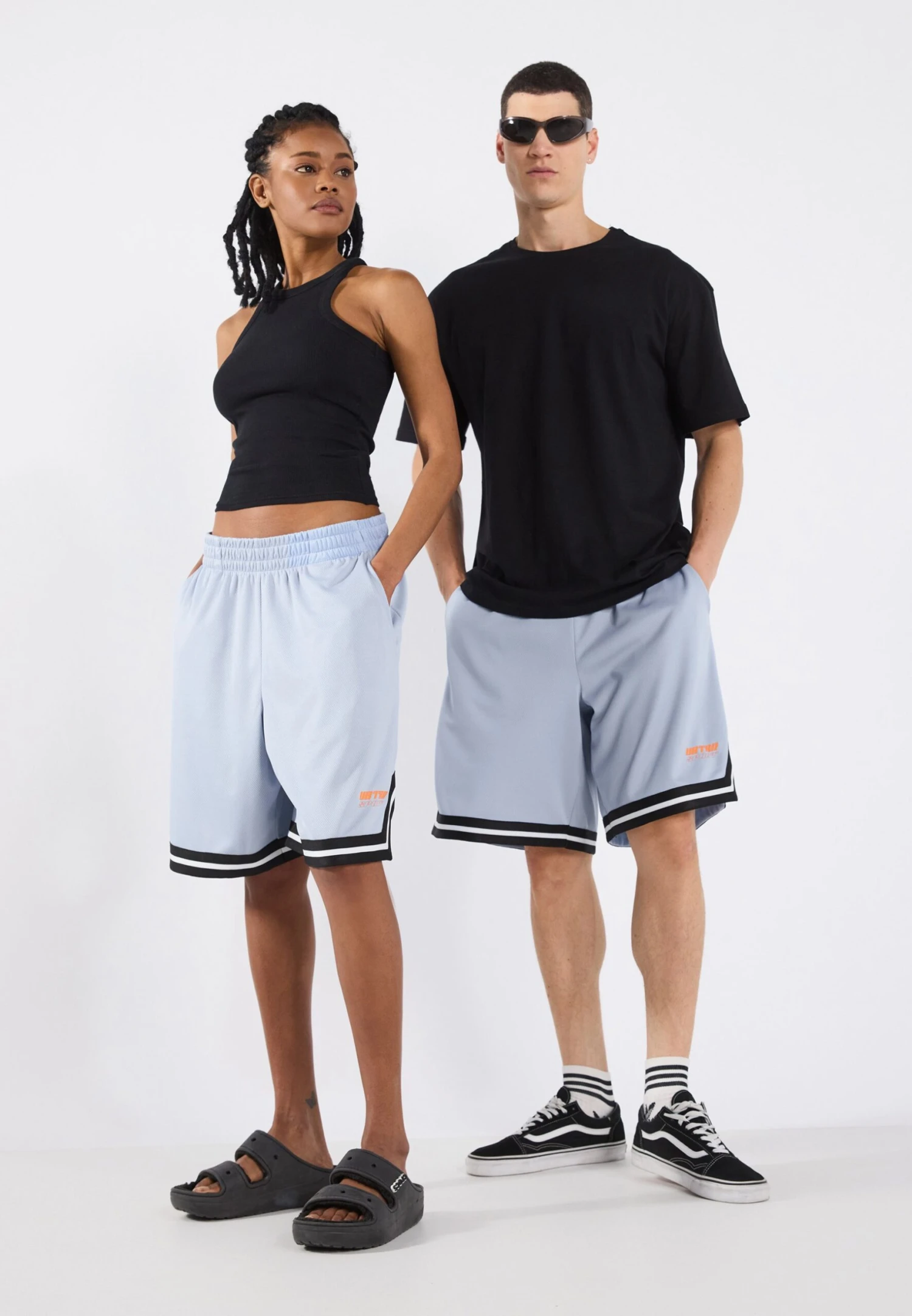 YOURTURN UNISEX - Tracksuit Bottoms - Light Blue 4 YOURTURN UNISEX - Tracksuit Bottoms - Light Blue - Image 2