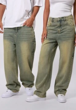 YOURTURN UNISEX - Baggy Jeans - Vintage Blue