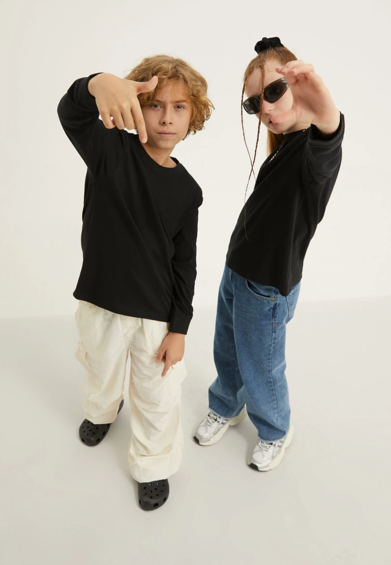 UNISEX 2 PACK - Long Sleeved Top - Black 6 UNISEX 2 PACK - Long Sleeved Top - Black - Image 4