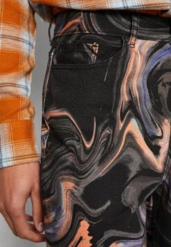 YOURTURN Phluid Unisex - Relaxed Fit Jeans - Black Denim -Yourturn Shop 3661d88e04df46478cab0ff3f53cc34b