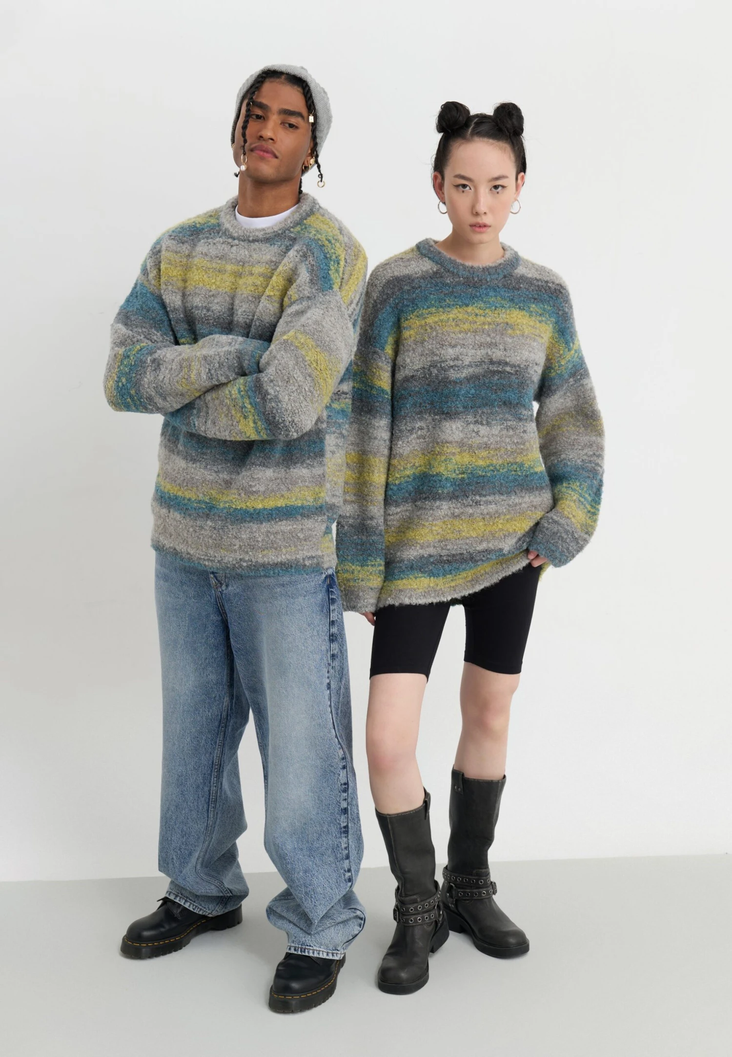 YOURTURN UNISEX - Jumper - Multi-coloured 4 YOURTURN UNISEX - Jumper - Multi-coloured - Image 2