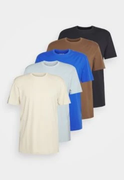 YOURTURN Unisex 5 Pack - Basic T-Shirt - Light Blue/Blue/Stone 14 YOURTURN Unisex 5 Pack - Basic T-Shirt - Light Blue/Blue/Stone -Yourturn Shop 36ac9d56f3284287817f767068469cf1