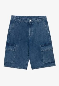 YOURTURN Unisex - Denim Shorts - Blue Denim -Yourturn Shop 377db11e695a4ae38fca55c4521d1cb1