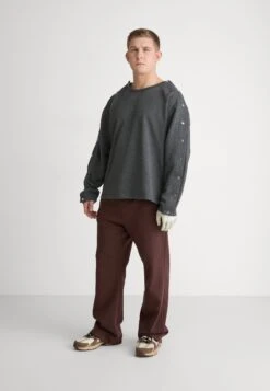 YOURTURN ADAPTIVE POPPER SLEEVE UNISEX - Sweatshirt - Dark Grey 15 YOURTURN ADAPTIVE POPPER SLEEVE UNISEX - Sweatshirt - Dark Grey -Yourturn Shop 383ad01787dd4df38859a9f9f0e86b31