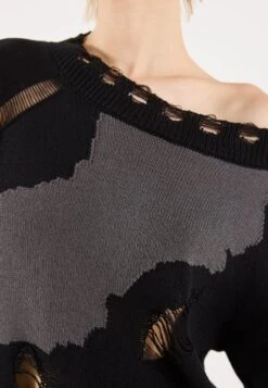 YOURTURN UNISEX - Jumper - Black/beige -Yourturn Shop 393cc7a742394d598a8444244cfeec16