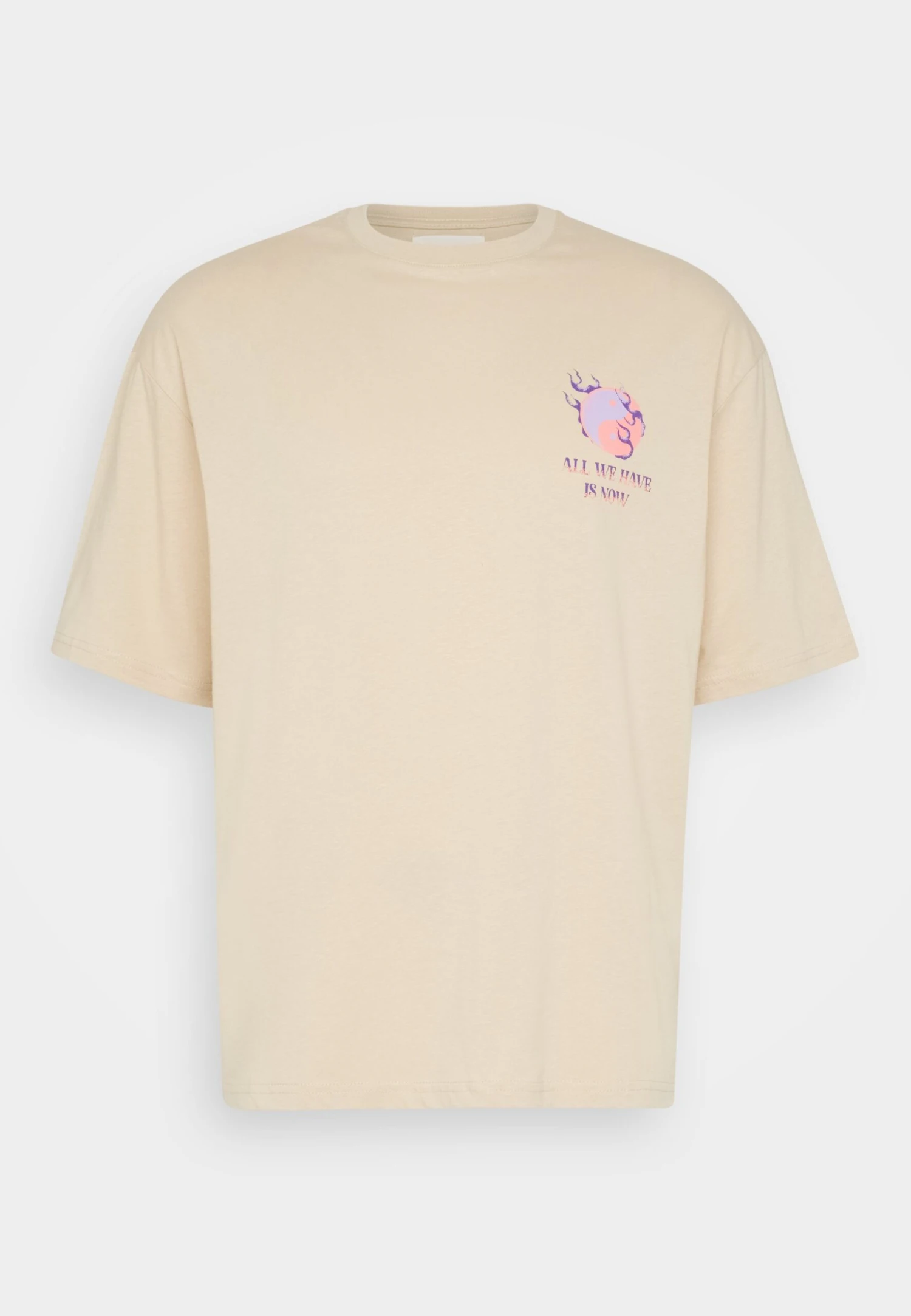 YOURTURN Graphic Tee Unisex - Print T-Shirt - Beige 7 YOURTURN Graphic Tee Unisex - Print T-Shirt - Beige - Image 5