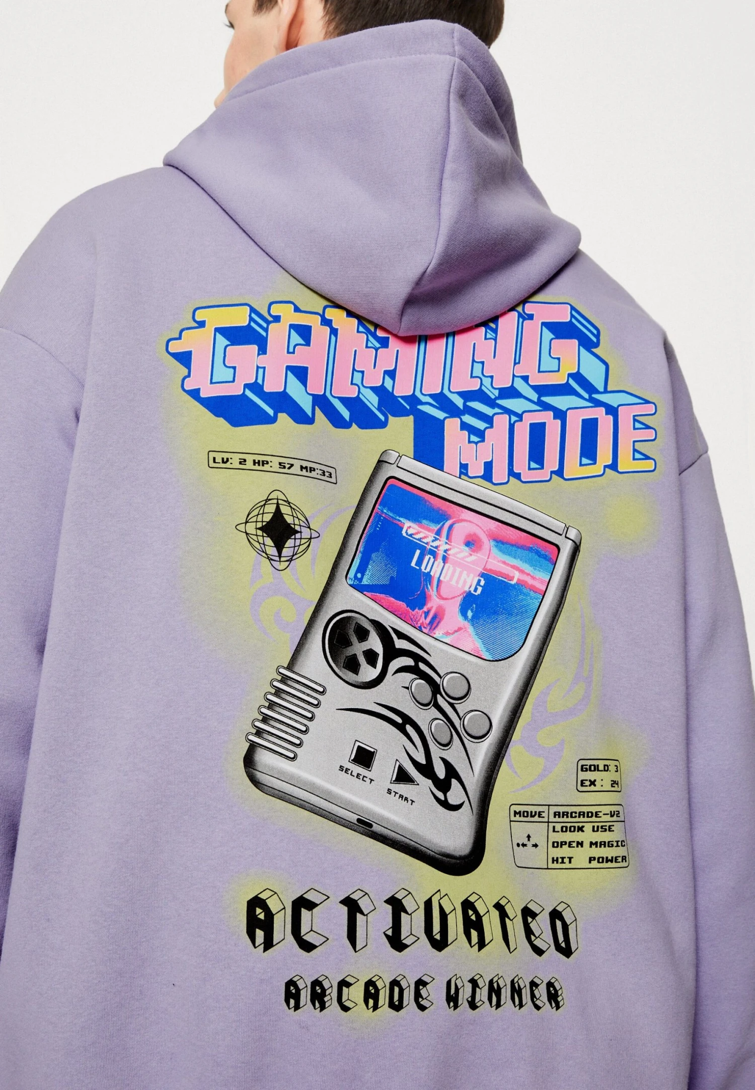 YOURTURN Gaming Mode - Sweatshirt - Lilac 8 YOURTURN Gaming Mode - Sweatshirt - Lilac - Image 6