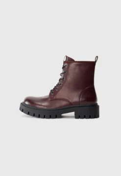 YOURTURN UNISEX - Lace-up Ankle Boots - Burgandy