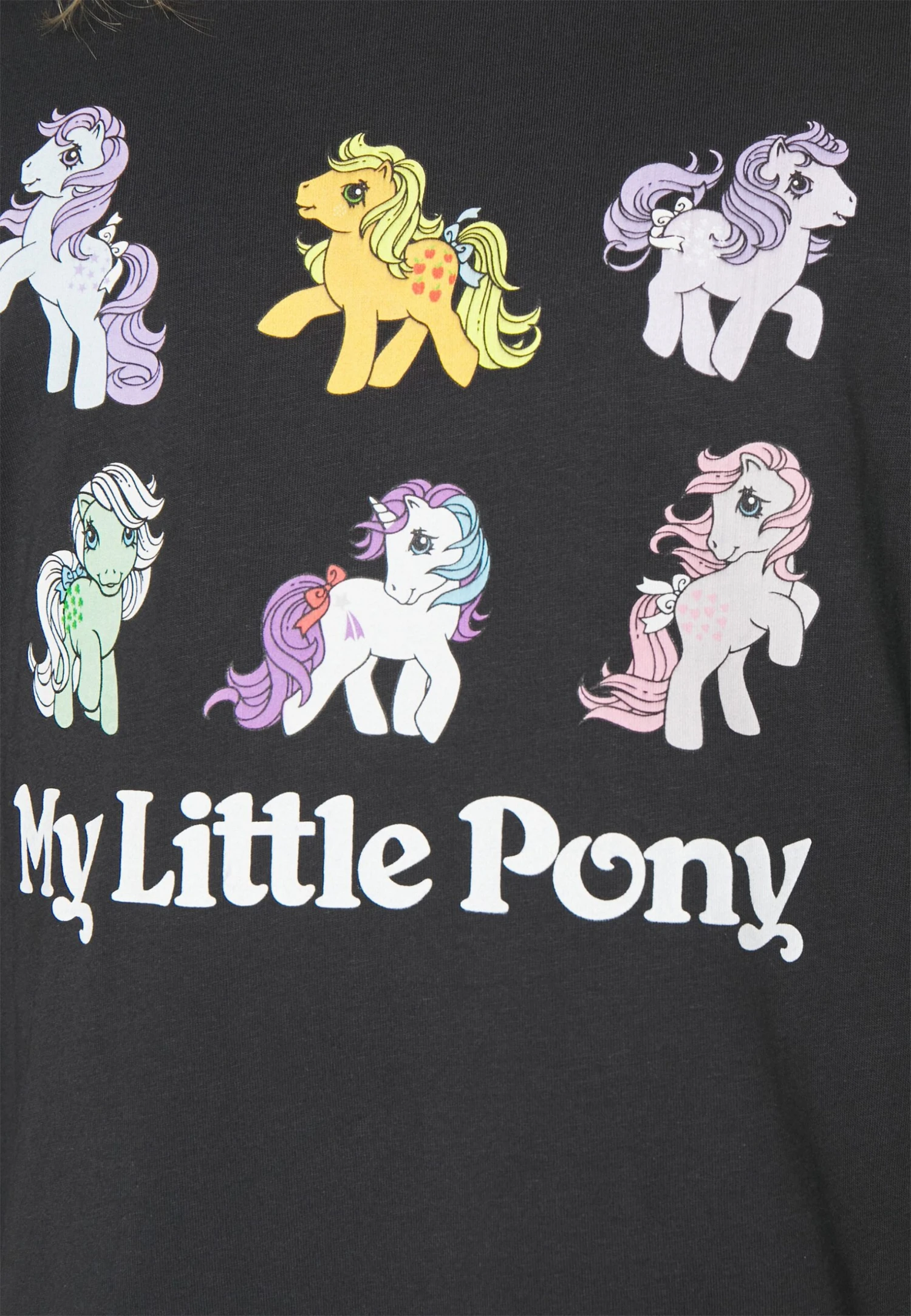 YOURTURN My Little Pony Unisex - Print T-Shirt - Black 8 YOURTURN My Little Pony Unisex - Print T-Shirt - Black - Image 6