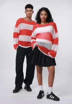 YOURTURN UNISEX - Jumper - Red/ecru 9 YOURTURN UNISEX - Jumper - Red/ecru -Yourturn Shop 3fc967bb8f544a428e96e651664ccaf6