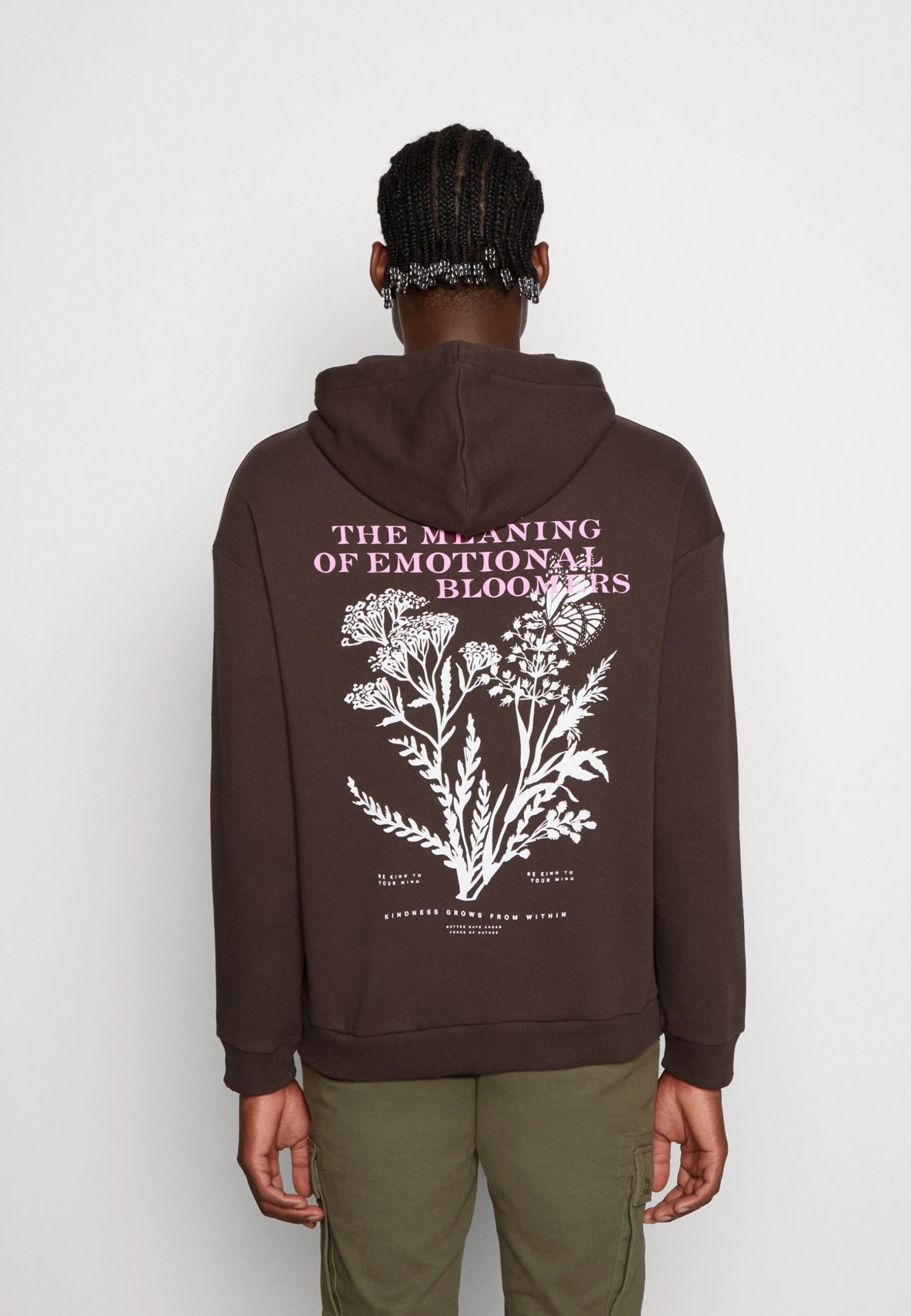 YOURTURN Hoodie- Sweatshirt - Brown 3 YOURTURN Hoodie- Sweatshirt - Brown